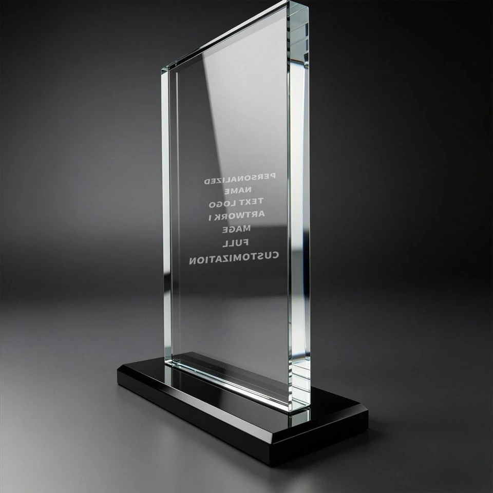 Rectangular Black Base Corporate Strength Trophy best